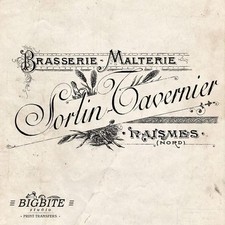 WATER DECAL: French Vintage