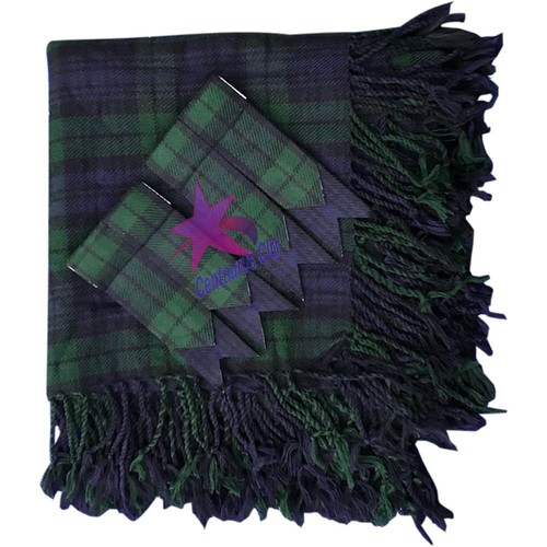 Kilt fly plaid black - black, watch