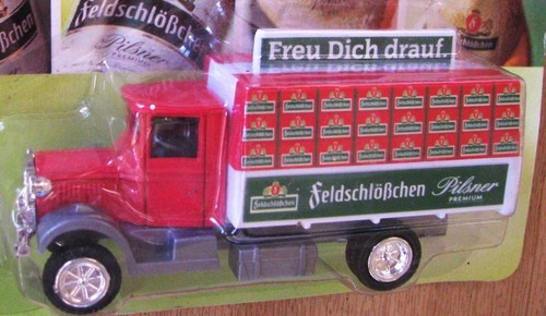 Beer truck advertising - truck,