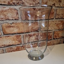 Large Bell Shaped Clear Glass
