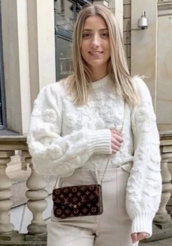 Zara rare ecru chunky - , cream