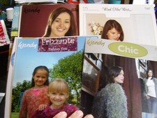 JOB LOT OF 12  KNITTING PATTERNS WENDY CHILDREN ADULT WIND IN WILLOWS PARTY