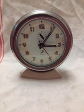 Vintage French JAZ Alarm Clock In Working Condition