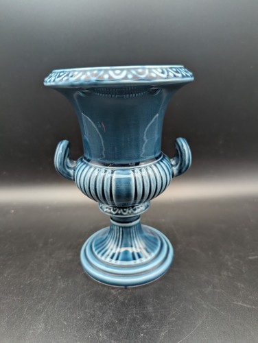 Dartmouth pottery blue urn - pottery,