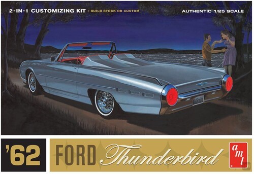 Amt 1962 ford thunderbird - 1962, 1/25