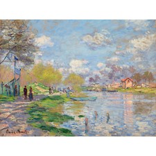 Claude Monet Spring By The