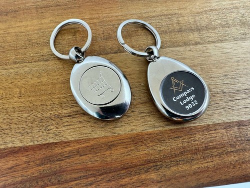 Personalised masonic keyring - personalised,