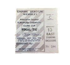 1968 EUROPEAN CUP FINAL -