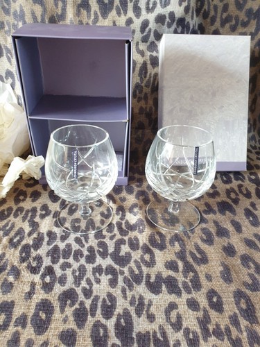 Pair edinburgh crystal brandy - crystal,
