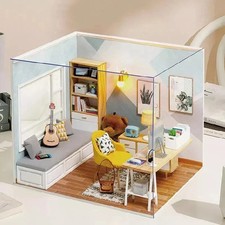 Wooden Miniature Doll House