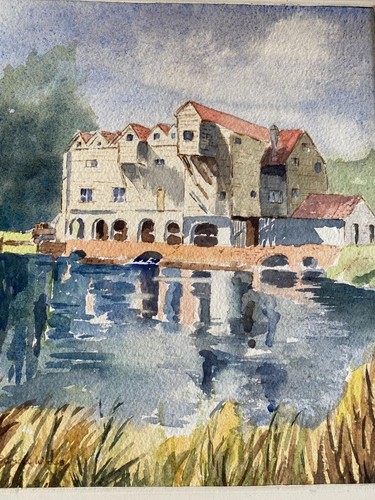Watercolour mount horstead - watercolour, +