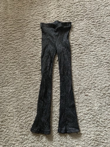 Girls black sparkle - girls, leggings