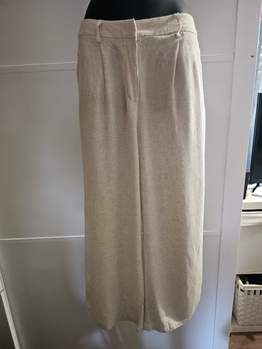 Primark linen blend wide leg - primark, wide-leg