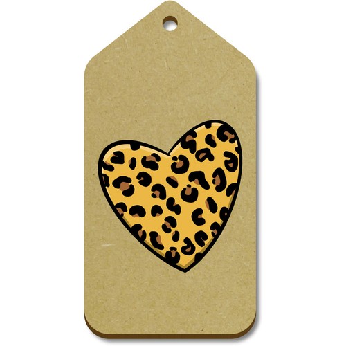 Leopard print heart - 'leopard, /