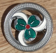 Girl Guide Metal and Enamel