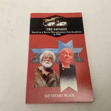 Doctor Who The Savages Target Book (Blue Spine Virgin Reprint) Ian Stuart Black