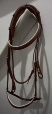 Tan Drop Noseband Bridle