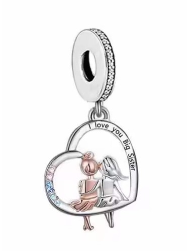 925 silver love you big - silver,