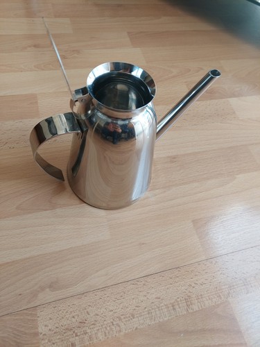Stainless steel teapot - steel,