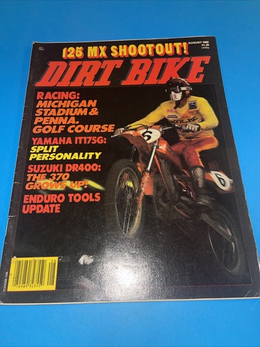 Dirt bike magazine august - bike,