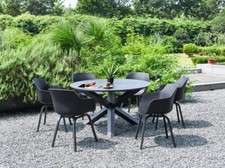 Cargo Dining Garden Furniture 6 Seat Patio Set In/Outdoor, Modern, High Quality!