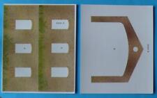 HORNBY X3541 R8004 TWIN ENGINE SHED SELF ADHESIVE PACK FOR BRICK & STONE NEW