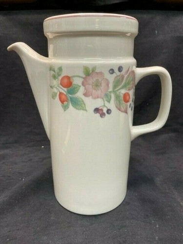 Wedgewood roseberry coffee pot - coffee,