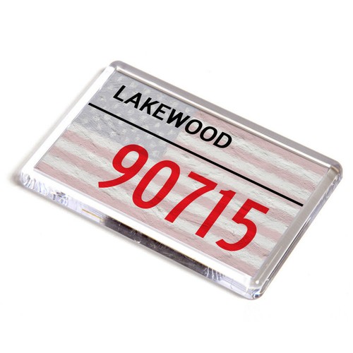 Fridge magnet lakewood - -,