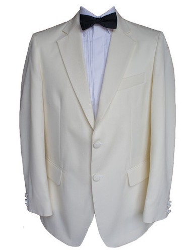 100 wool cream tuxedo - tuxedo, jacket