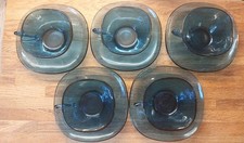 Blue Vereco Clear Glass Tea
