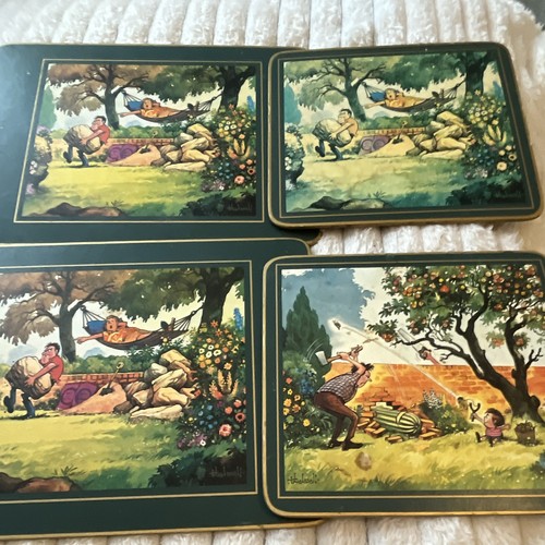 Thelwell set cork backed - set, 4