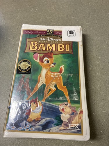 Bambi vhs walt disney - walt,