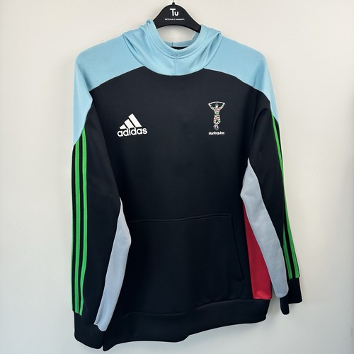 Adidas harlequins rugby hooded - rugby,