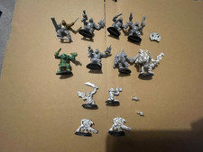 Gorkamorka Ork Boyz x 8, Metal Mek and 4 Grots warhammer mostly unpainted 40k