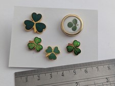 Shamrock Pin Badges Inc. Enamel & Real Encapsulated