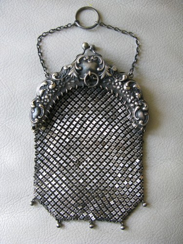 Antique german silver scroll - german,