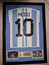 Lionel Messi Framed and Signed