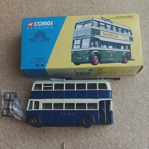 Corgi classics trolleybus - classics,