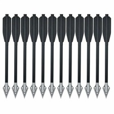 12pcs 6.5inch Aluminum Arrows