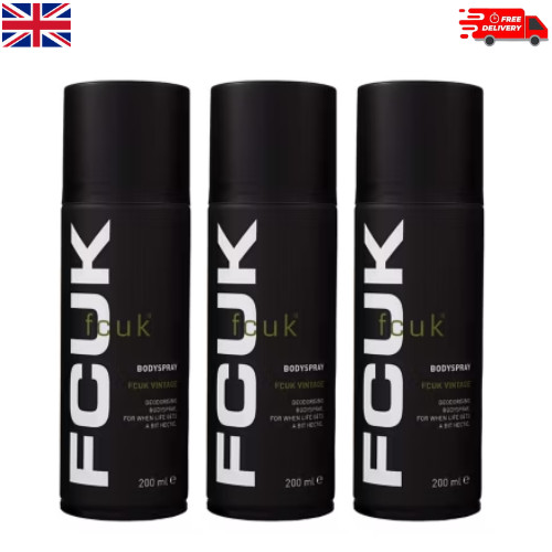 Fcuk vintage body spray - fcuk,