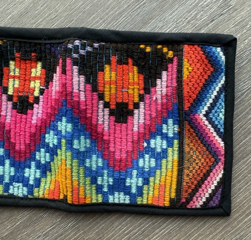 Wallet guatemala huipil - huipil, hand
