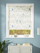 John Lewis Songbirds Blackout/Thermal Roller Blind, Greige W 183cm X D 160 Cm