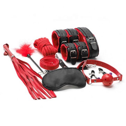 Bondage set kit collar - set,