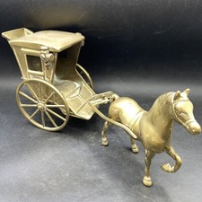 Brass Hackney Carriage 12"