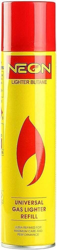 Neon lighter gas - neon, butane