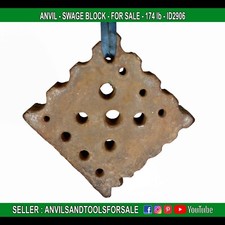 ANVIL - SWAGE BLOCK - 174 lb -