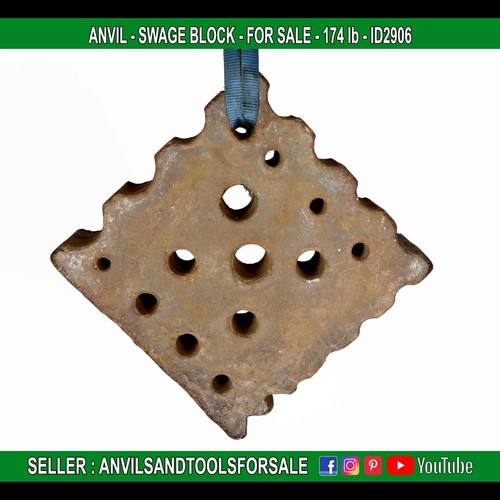Anvil swage block 174 - anvil,