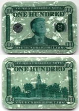 $100 DONALD TRUMP CASINO POKER