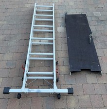 Abru aluminium adjustable step - aluminium,