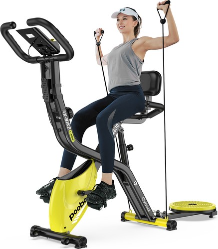 Folding exercise bike - folding,